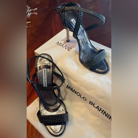 Manolo Blahnik High Heels IT 38.5 - Picture 3 of 3